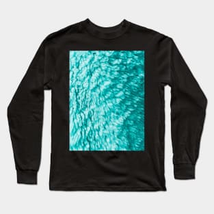 Aqua Fur Long Sleeve T-Shirt